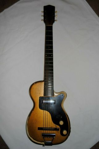 Harmony H - 44 Stratotone Guitar Very Rare
