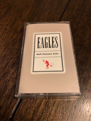 Rare Vintage Eagles Hell Freezes Over Cassette Hotel California