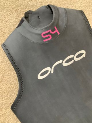Orca S4 Women’s Sleeveless Wetsuit Size M (rarely Worn)
