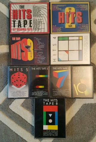 Joblot Rare The Hits Albums Cassette Tape Now That 