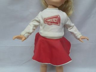 Vintage 1983 KIMBERLY Doll Cheerleader ALL 17 