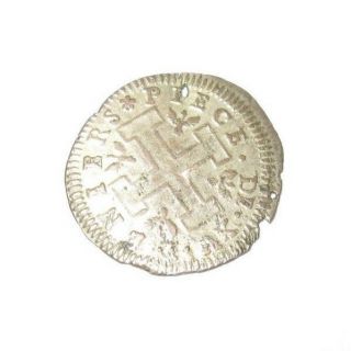 Rare Deniers Silver Coin 1697 - 1729 Leopold Joseph I Holy Roman Empire Cond