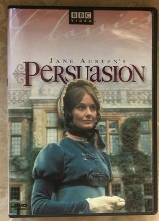 Persuasion Dvd Bbc Video Jane Austen (1971) Rare & Immaculate - Tomor