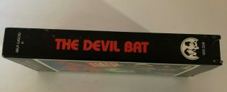 The Devil Bat Rare & OOP Horror Hal Roach Studios Video Release VHS 3