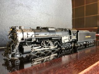 Division Point Dp Brass Nkp S - Class 779 Steam Engine F/p Rare