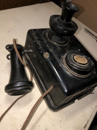 Antique Wall Phone Western Electric? Telephone
