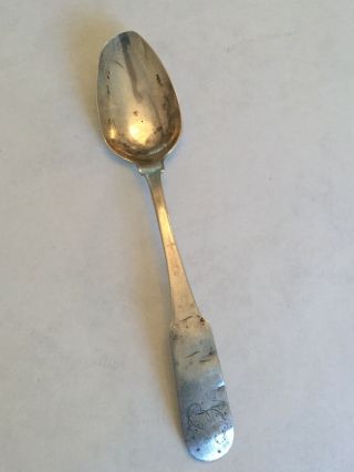 Southern Silver - Raleigh,  North Carolina - I.  Y.  Savage Coin Silver Spoon