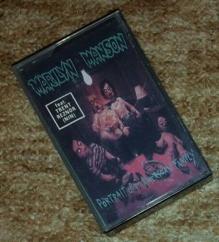 Marilyn Manson - Portrait Of An American Family - Rare Cassette From Bulgaria