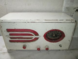 Antique Westinghouse Model Wr 211a Tube Radio.