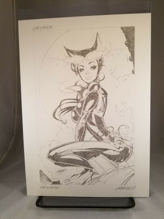 Catwoman Art By Paul Green One Of A Kind And Rare