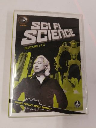 Sci - Fi Science Seasons 1&2 Dvd - Rare Oop 3 Disc Dvd - - Discovery Channel
