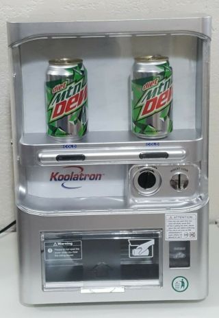 Koolatron Ec - 23 Mini Vending Coin - Op Beer Soda Pop Can Cooler Man Cave Rare