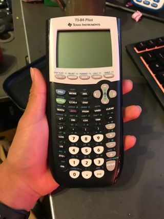 Texas Instruments Ti - 84 Plus Graphing Calculator - Black Rarely