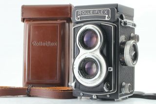 [rare Almost W/case] Rolleiflex T " White Face " Xenar 75mm F3.  5 Tlr 215