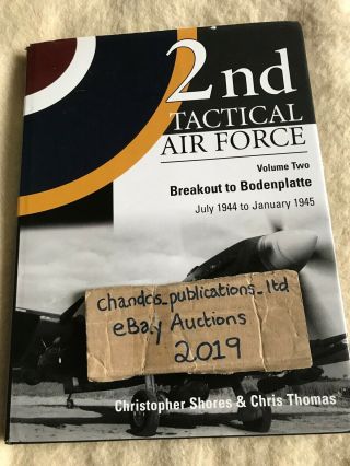 2nd Tactical Air Force - Vol.  2: Breakout To Bodenplatte - Shores - Rare & Oop