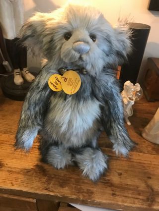 Rare Heidi charlie bear with tags on can stand or sit down 3