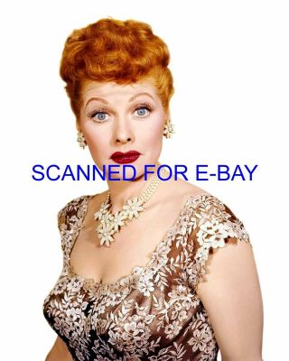 Lucille Ball I Love Lucy Tv Series Rare 8x10 Photo Look Lb07