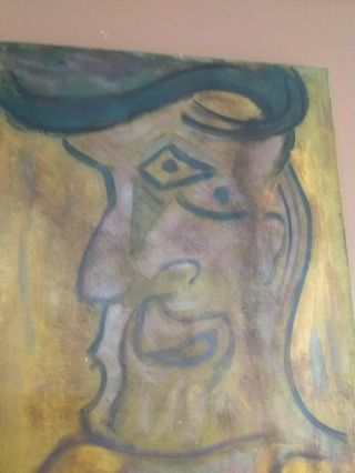 VINTAGE PABLO PICASSO OIL ON CANVAS SIGNED RARE 2