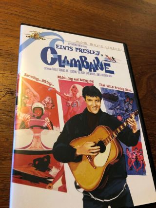 Clambake Dvd Rare Elvis Presley Region 1.  1967 Mgm Movie Legends