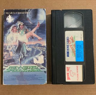 The Wizard Of Speed And Time Vhs (rare Cult Oop)