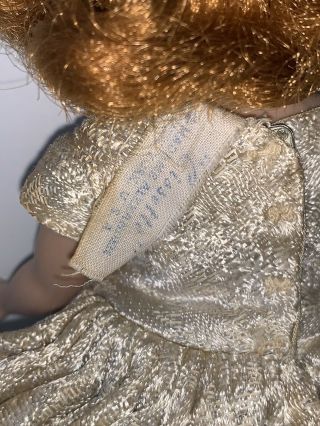 Vintage Madame Alexander Cissette Doll Queen Elizabeth Dress - NO DOLL 3