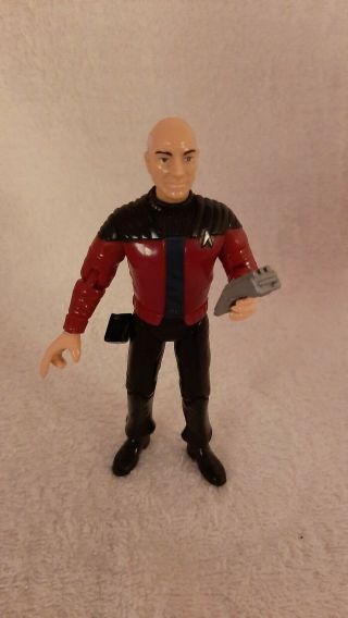 Captain Jean Luc Picard Playmates Star Trek 4.  75 " Action Figure Loose Rare