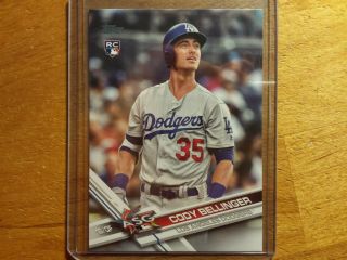 Cody Bellinger 2017 Topps Update Variation Rookie Rc Sp Rare Us38 La Dodgers (