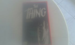 The Thing 1982 - Greek Vhs,  John Carpenter,  Kurt Russell,  Horror,  Sci - Fi,  Very Rare