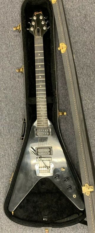 Gibson Flying V 1984 – Rare Master Tune Vibrola With Hs Case
