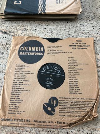 Rare Rip It Up Bill Haley And His Comets Decca Records 78 Lp Rare