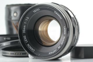 Rare [near Mint] Canon 35mm F/1.  5,  Hood W - 50 For Leica L39 Ltm From Japan 980