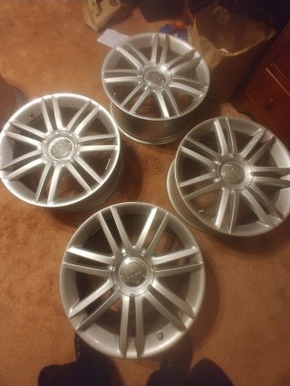 19 " Oem Audi S8 Wheels Rims 5x112 S6 A7 A8 A5 S5 S7 Rare Set In 19 " Rims Only