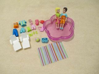 Polly Pocket Poolin Around Playset Rare And Hard To Find