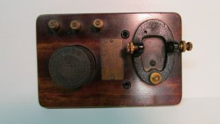 Rare Antique Signal Electric Mfg.  Co.  Morse Code Telegraph Key