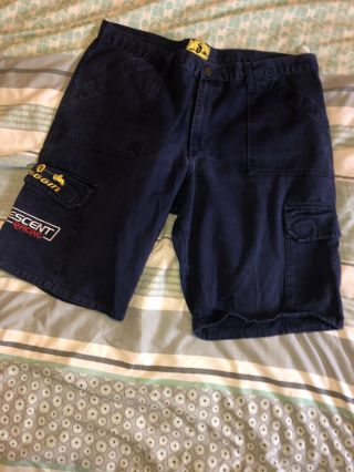 Mens 36w Crescent Racing Shorts By Dragging Rare Racing Shorts