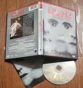 /374\ Dead Ringers Dvd From Anchor Bay Rare & Oop W/ Insert (irons,  Cronenberg)