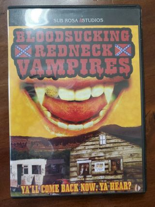 Bloodsucking Redneck Vampires (dvd,  2004) Rare Horror Comedy