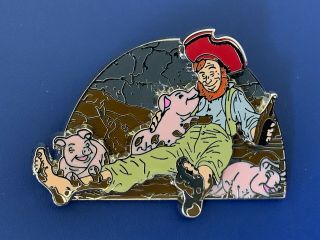 2006 Disney Pin - Pirates Of The Caribbean Attraction - Pirate With Pigs - Rare