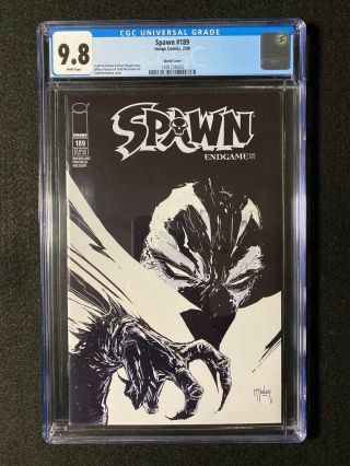 Spawn 189 Cgc 9.  8 (2009) - Sketch Cover - Limited To 100 - Rare