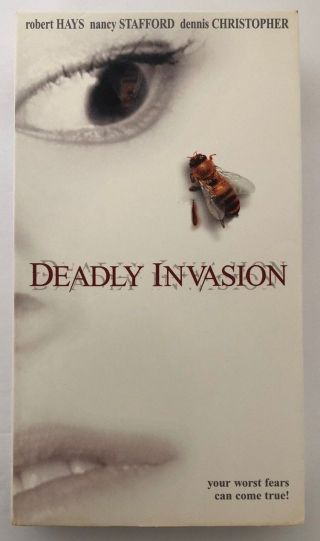 Deadly Invasion Rare & Oop Horror Movie Artisan Home Entertainment Vhs