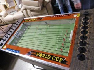 Bally World Cup Soccer Coin Operated Arcade Game 1968 Rare Vintage