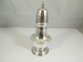 Lovely Top Quality Solid Silver Edwardian Pepper Pot,  Chester 1902,  50g