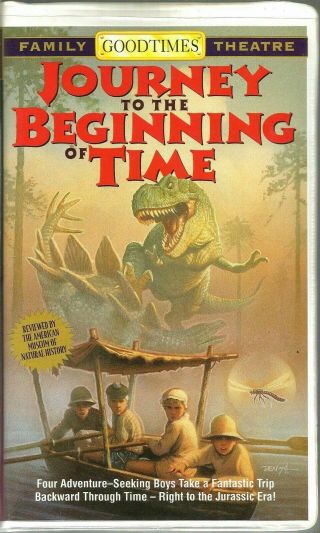 Journey To The Beginning Of Time Vhs 1994 Goodtimes Ultra Rare Not On Dvd