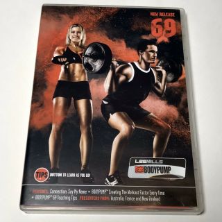 Les Mills Bodypump 69 Complete (dvd,  Cd 2 - Disc Set) Choreography Rare