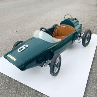 Rare Vintage 1960’s Lotus Powered By Ford Pedal Car By Pines - Survivor