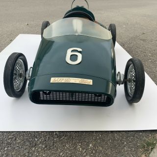 Rare Vintage 1960’s Lotus Powered By Ford Pedal Car By Pines - Survivor 2