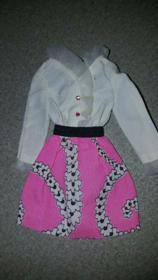 Vintage Mod Barbie Dress