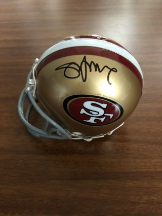 Steve Young Signed San Francisco 49ers Mini Helmet Autographed Rare Byu