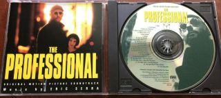 Rare Eric Serra/natalie Portman/jean Reno Ost Cd: " The Professional " - Ships