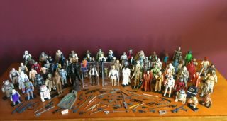Vintage Star Wars.  First 12/77.  All Complete - Afa Han - Variants - Superior Set